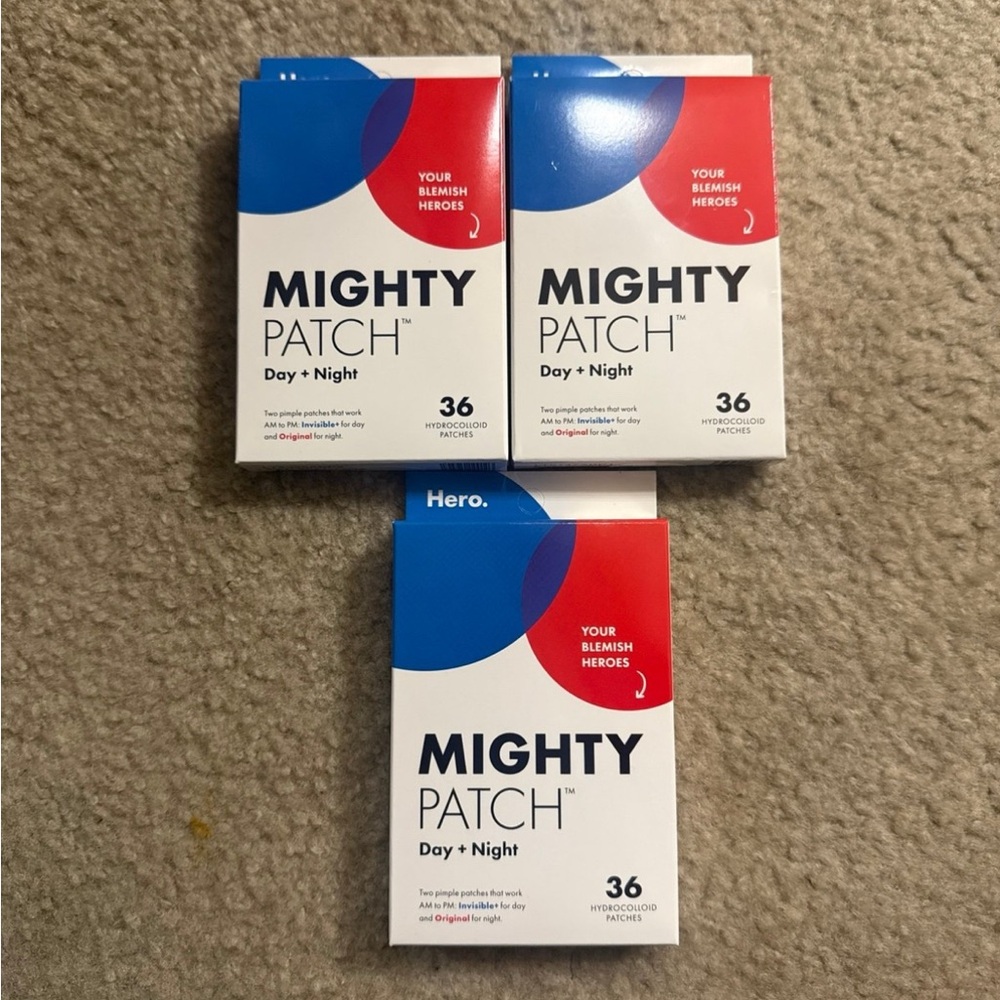 Mighty Patch: Day + Night Pack with 36 patches (Bundle of 3)
